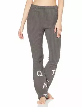 Леггинсы с теплым принтом Powder Logo JQD PWNP211086 GRY F [Gelato Pique] женские серый