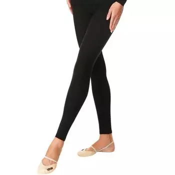 Леггинсы SASAKI Gymnastics Practice Long с флисовой подкладкой HW1295L Black JL для женской гимнастики/художественных занятий (В)