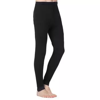 Леггинсы сказочные тонкие повседневные теплые нижнее белье теплые мужские базовые брюки базовые брюки для спальни L темно-серого