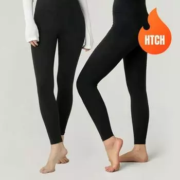 Леггинсы Skinny Five Heat Touch Soft с начесом (2 типа, 1 выбор) Black (S-M)