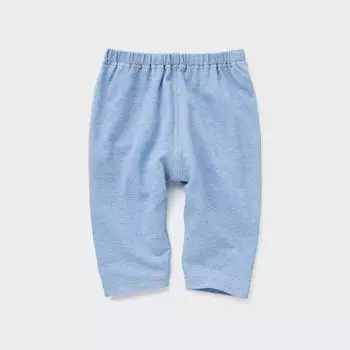 UNIQLO JAPAN Леггинсы свободного кроя из джинсовой ткани, длина 3 4 63 BLUE/80