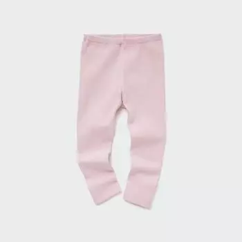 UNIQLO JAPAN Леггинсы обычного кроя в рубчик, длина 10 4 06 GRAY/80