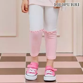 Леггинсы в рубчик Lilyputty, розовые Pink/150