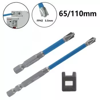 Легированная сталь отвертки 65 мм 110 мм для электрика FPH2, абсолютно новая