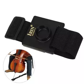 Легкая черная виолончельная противоскользящая нескользящая подставка для стопора с регулируемой длиной