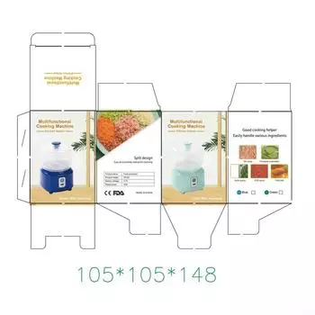 Легкая чистка, электрический резак для лука, трамбовка чеснока, видимый brown