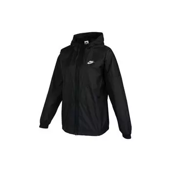 Легкая дышащая повседневная спортивная куртка Nike с капюшоном, женские куртки черного цвета DD5853-010 M