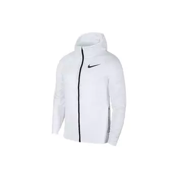 Легкая дышащая спортивная куртка Nike Windrunner, мужские куртки белого цвета CQ2921-100 S