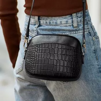 Легкая функциональная сумка через плечо из натуральной кожи, модный клатч, вечерняя сумка, супер мягкая сумка