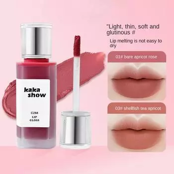 Легкая глазурь для губ Матовая матовая глина для губ Genki Day Mix Псевдо веганская белая помада