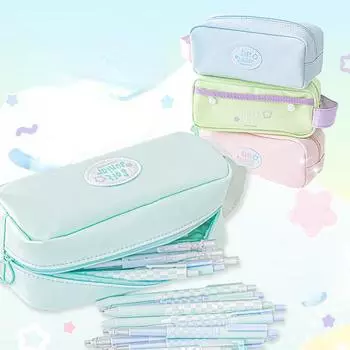 Легкая хлопчатобумажная сумка для ручек серии Dopamine, простой студенческий пенал, сумка-карандаш для хранения