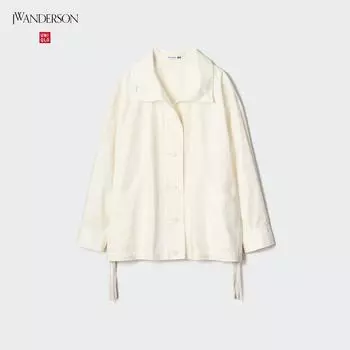 Легкая хлопковая куртка оверсайз UNIQLO