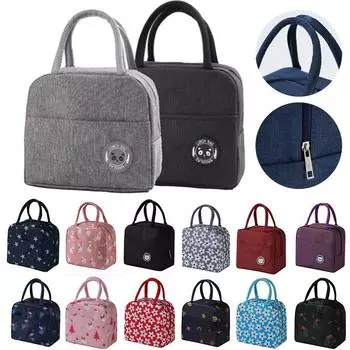 Легкая изоляционная сумка для ланч-бокса, утолщенная милая сумка для ланча, изолированная сумка для ланча, сумка для бенто, термосумка для еды, сумки для пикника