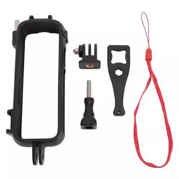 Легкая клетка для экшн-камеры с защитой от падений и холодным башмаком, резьба 1/4 дюйма, рама для камеры