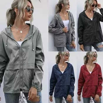 Легкая куртка-дождевик для походов на открытом воздухе XXL чёрный