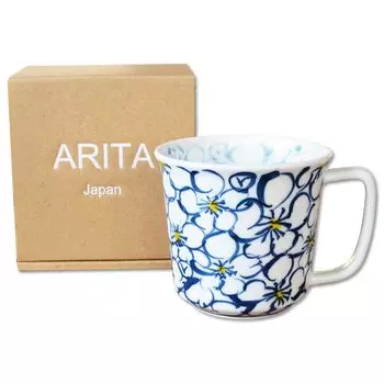 Легкая микроволновая печь Подарочная кружка Arita Ware Roman Light Made in Japan, легкая, кружка, подарок, безопасная, в коробке, кружка,