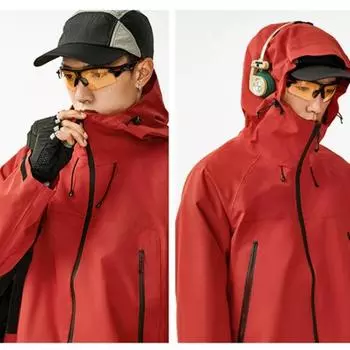 Легкая мужская куртка для альпинизма на открытом воздухе, ветрозащитная, водонепроницаемая и теплая, женская полностью проклеенная термосварная куртка для пары XS