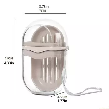 Легкая мыльница, ящик для хранения мыла с функцией слива воды