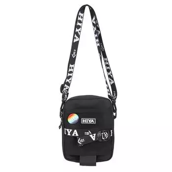 Легкая наплечная сумка для мужчин, водонепроницаемая сумка для мобильного телефона, женская сумка через плечо чёрный