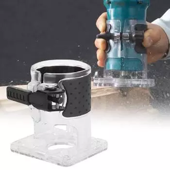 Легкая основа фрезерного триммера Гладкая обработка Защита от растрескивания Надежная основа режущего станка Деревообработка 4