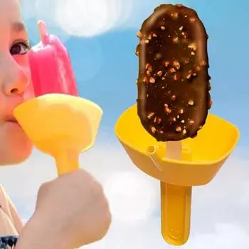 Легкая подставка для леденца, противоскользящая, креативная, без липких, грязных полов, держатель красный