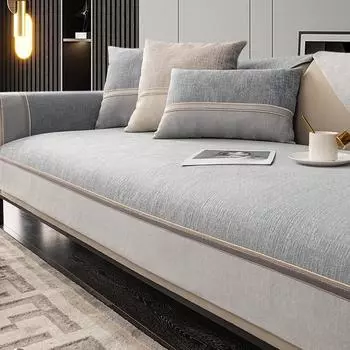 Легкая подушка для дивана, роскошная нескользящая универсальная четырехсезонная подушка, современная простая высококачественная подушка, подлокотник, спинка, чехол для полотенца, тканевый чехол для дивана 70*70cm