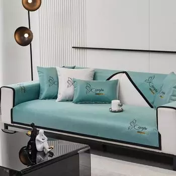 Легкая подушка для дивана, роскошная высококачественная ткань, современный высококачественный чехол для дивана, нескользящее холодное полотенце 70*70cm