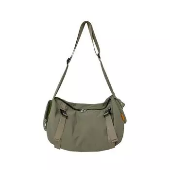 Легкая японская функциональная сумка для инструментов, модная мужская сумка через плечо, большая вместительная сумка через плечо, спортивная сумка для фитнеса, женский рюкзак зелёный