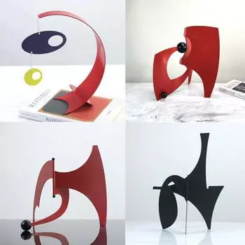 Легкая роскошь абстрактная скульптура шара из железа художественные украшения современный простой дом отдел продаж модель комнаты фасад магазина украшения