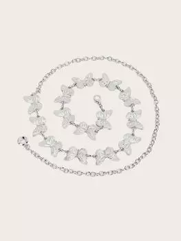 Легкая роскошь ретро поясная цепочка женская нишевая текстура ретро металлическая цепочка для ремня аксессуары ретро