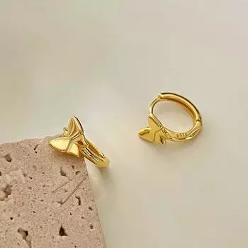 Легкая роскошь, супер фея, бабочка, серьги-пуговицы, темперамент, нишевая атмосфера, литературные и элегантные серьги для женщин