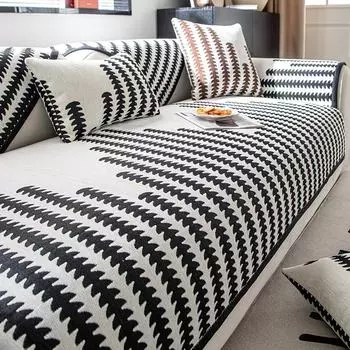 Легкая роскошная диванная подушка Four Seasons Universal, высококачественная шенилловая подушка, нескользящая ткань для дивана 70*70cm