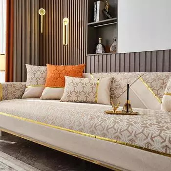 Легкая роскошная диванная подушка из синели, противоскользящая и простая современная диванная подушка, сезонная универсальная подушка, утолщенная ткань 70*70cm