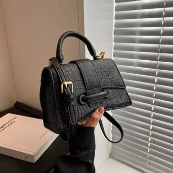 Легкая роскошная дизайнерская мини-сумка через плечо Sense, высококачественная текстура с каменным узором, простая сумка через плечо, женская стильная портативная сумка Mini(Max Length<20cm)