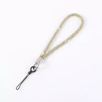 Легкая роскошная допаминовая цветная роскошная цепочка для мобильного телефона, ремешок для багажа, брелок, подвеска, короткая цепочка для мобильного телефона