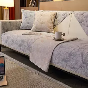 Легкая роскошная французская подушка для дивана из синели, универсальная современная подушка для гостиной, нескользящая подушка для спинки дивана, полотенце 70*70cm
