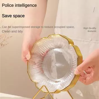 Легкая роскошная фруктовая тарелка тарелка с косточкой тарелка с фруктами ледник Пномпень домашняя гостиная журнальный столик обеденный стол тарелка