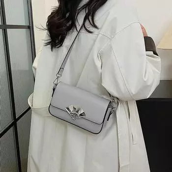 Легкая роскошная модная сумка через плечо для женщин, новая индивидуальность в простых модных сумках на одно плечо подмышечных