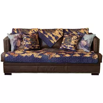 Легкая роскошная плюшевая подушка для дивана, креативная осенне-зимняя теплая противоскользящая наволочка 70*70cm