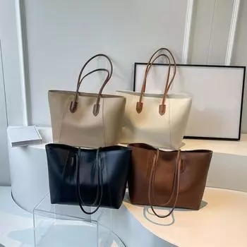 Легкая роскошная швейная нить ПУ молния женская сумка новая модная женская сумка через плечо для поездок на работу 41x12x27cm хаки