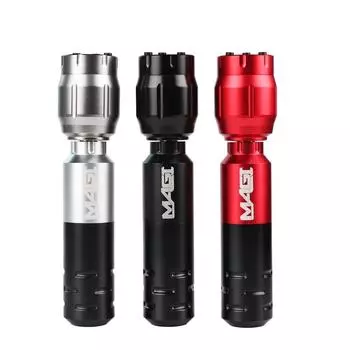 Легкая ручка для татуировки, комплект RCA Jack с беспроводным мини-батарейным источником питания для татуажа, аксессуары для перманентного макияжа чёрный