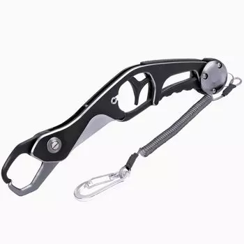 Легкая рукоятка для ружья Contyu Fish Grip Gun из нержавеющего алюминиевого сплава 25 см 142 г для ловли морского окуня (25см, бронза)