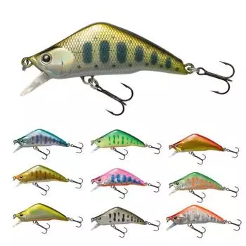 Легкая рыболовная приманка 4,8 см/3,8 г, окрашенная в миниатюре, увеличивает скорость уловов B