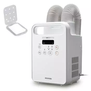 [Легкая, с функцией сохранения тепла] Сушилка для футонов Iris Ohyama, Сушилка для футонов, Совместима с 2 парами футонов и 2 парами обуви, Защита от пылевых клещей