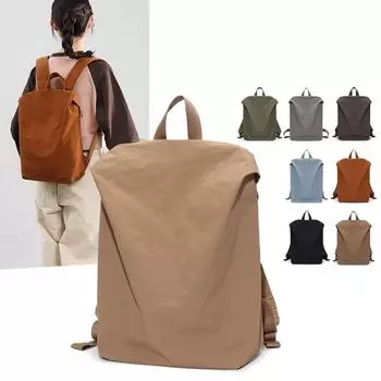 Легкая школьная сумка для школьников, большой вместимости, дорожный рюкзак светло-серый