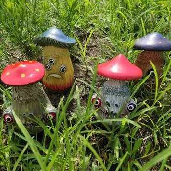 Легкая скульптура гриба, не выцветающая, креативный орнамент-мутант A