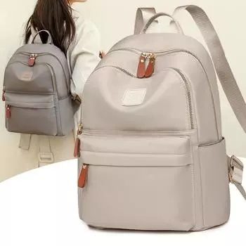 Легкая сумка через плечо для женщин, ткань Оксфорд 2024 года, новый модный тренд, повседневный мини-рюкзак из нейлона, водонепроницаемый