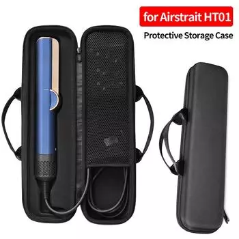 Легкая сумка для хранения выпрямителя Airstrait HT01, защитный чехол EVA, решение для хранения, противоударный органайзер для инструментов для укладки чёрный