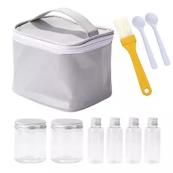 Легкая сумка для кемпинга с бутылками, ложками, кистью, аксессуарами для кемпинга # B