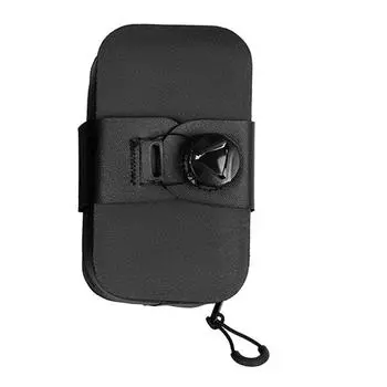 Легкая сумка на седло велосипеда для езды на открытом воздухе, водонепроницаемая сумка на заднее сиденье велосипеда для горного велосипеда B Black Blue